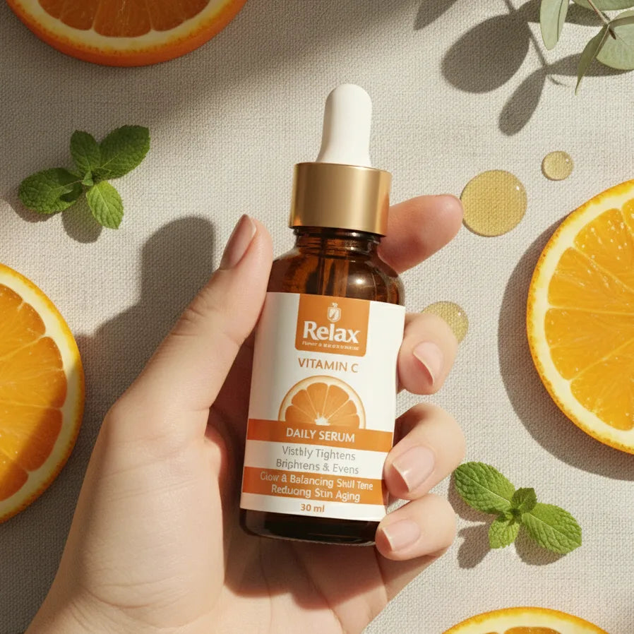 Relax Vitamin C Daily Serum – Brightening & Glow Boost (For All Skin Types)